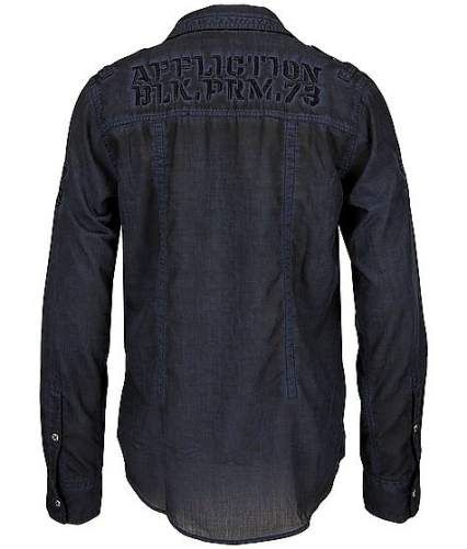 Рубашка Affliction Black Premium Redemption Shirt купити